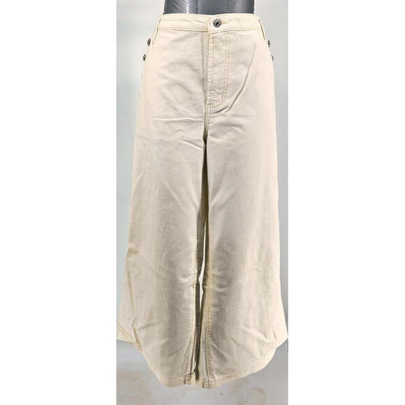 Juicy Couture Coastal Crop Courderoy Marshmallow 16W - Picture 1 of 3